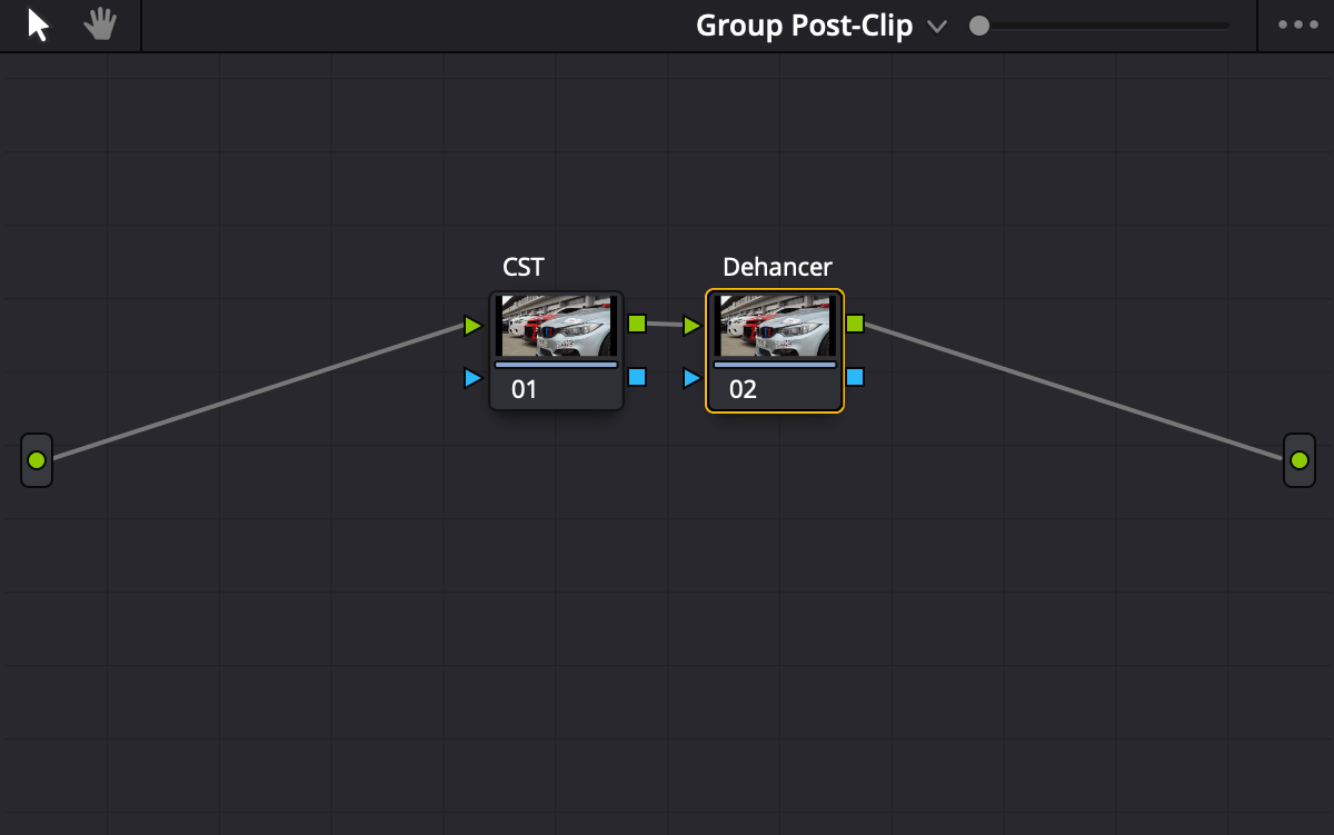 Post-Clip Structure Example